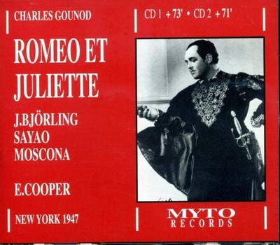 EMIL COOPER - Gounod - Romeo Et Juliette - 2 DISC SET CD