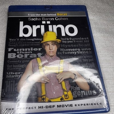 Bruno (Blu-ray, 2009) Sacha Baron Cohen --   