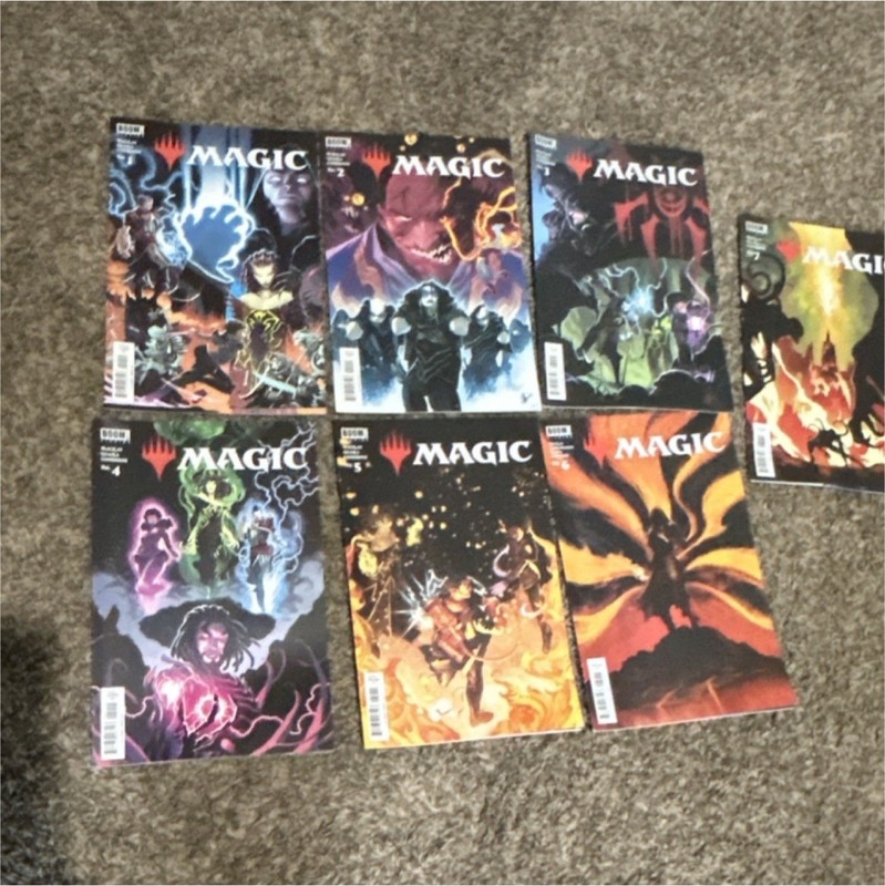 BOOM! Studios Magic: the Gathering Comic Book Lot Issues 1-7 Fantasy Series