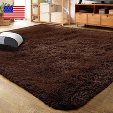 Ultra Soft Indoor Modern Area Rugs Fluffy Living Room Carpets for Children Bedro