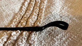 Agent Provocateur AP Riding Whip crystal Pink black leather RARE