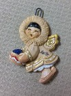 Eski Angels Alaska Native Girl Angel Christmas Ornaments Lot Of 3 — photo 3