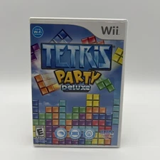 Tetris Party Deluxe (Nintendo Wii 2010) TESTED and Working Complete CIB