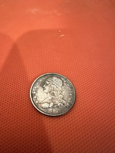 1835 Capped Bust Quarter — photo from another recent sale