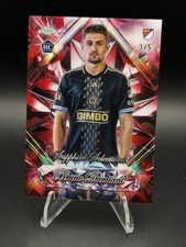2025 Topps Chrome MLS Sapphire Bruno Damiani Sapphire Selections Red /5