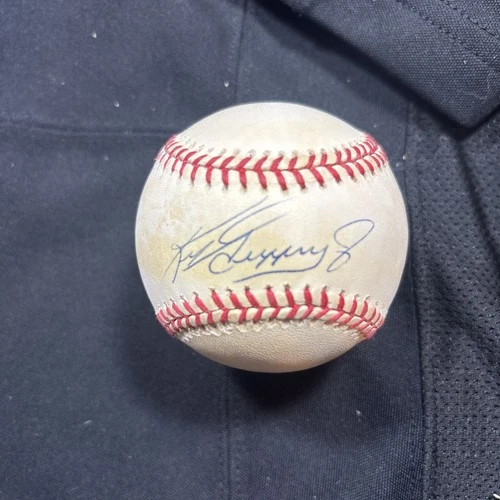 Ken Griffey Jr. Autographed Baseball with ball case No COA