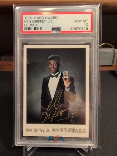 1991 Card Guard Ken Griffey Jr Promo PSA 10 Rare Low Pop