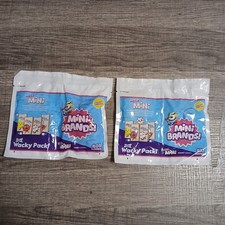 2 Mega Mini Brands Toys SONIC Series: #08 Tots & #12 Red Sonic Visor