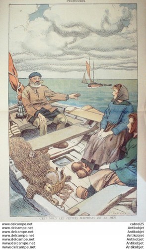 La Baionnette 1916 # 060 (La Guerre Et Les Femmes) Fabiano - Picture 5 of 7