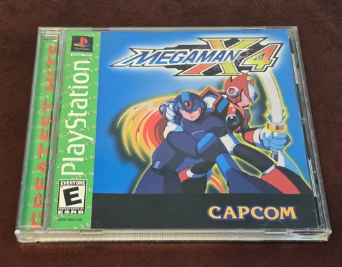 Mega Man X4 - Sony PlayStation PS1 Greatest Hits - CIB Tested Complete
