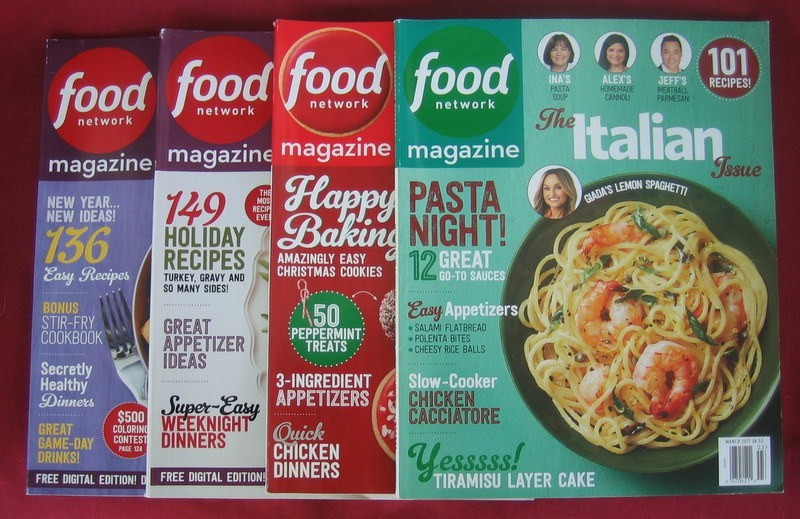 FOOD NETWORK MAGAZINES ~