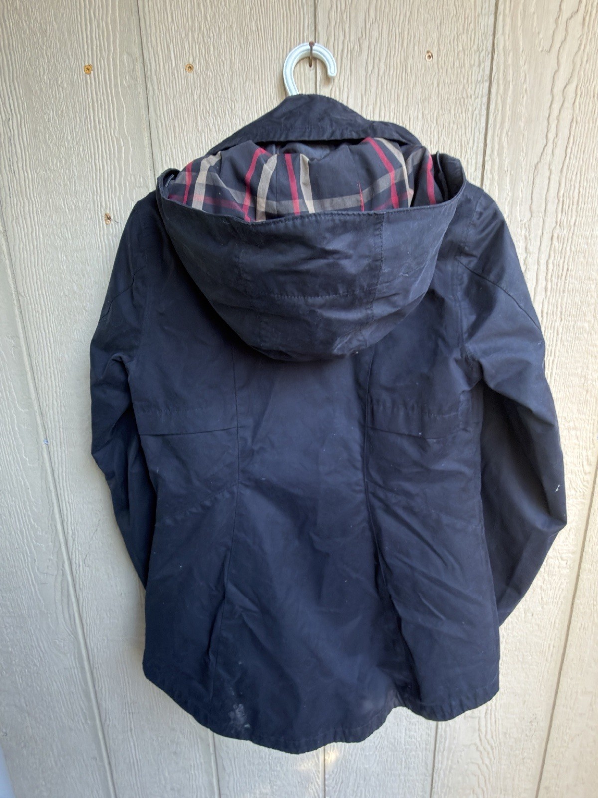 Pendleton Rain Jacket Hooded Waterproof Navy Blue… - image 10