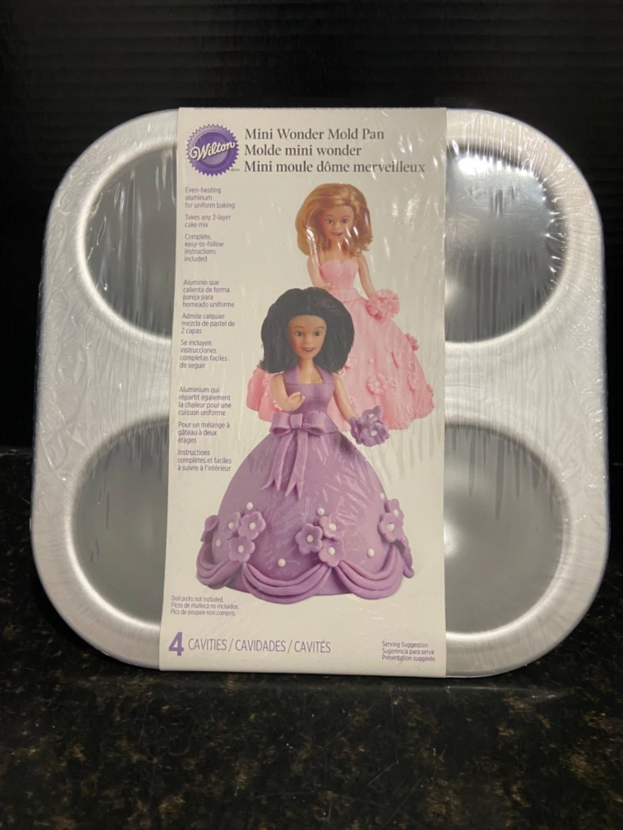 wilton classic wonder mold doll dress Wilton Novelty Cake Tin Wonder Mould Doll 203X127mm