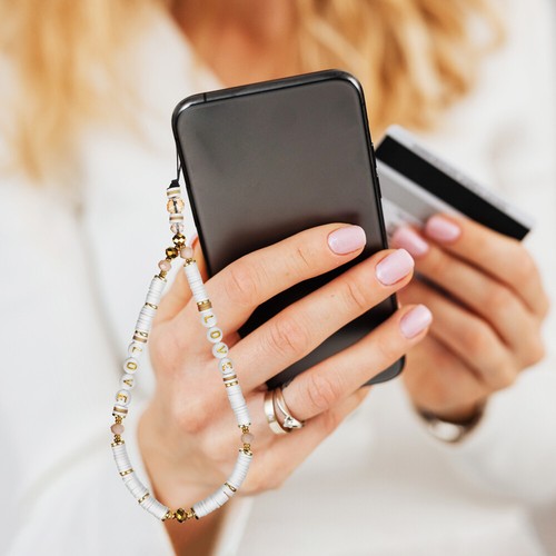 2 Pcs Hanging Chains Decorations Beads Phone Charm Lanyard Straps - 第 9/11 張圖片
