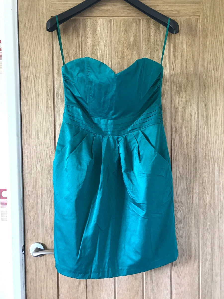H and on sale m satin dress