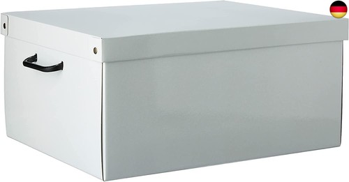Lavatelli GROSS WEISS Aufbewahrungsbox aus Karton, Geschenk kiste aus pappe, - Bild 8 von 8