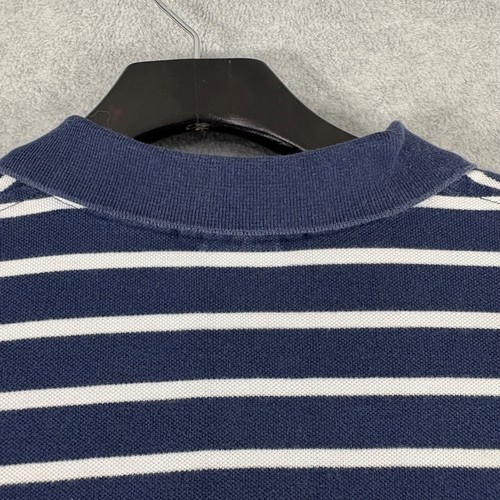 Polo Ralph Lauren Custom Fit Mens XL Fits Small Striped Cotton Large Logo Polo - Picture 7 of 9
