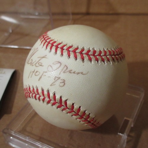 Monte Irvin HOF - 73 Autographed Signed Baseball Rawlings in Case - Picture 4 of 6