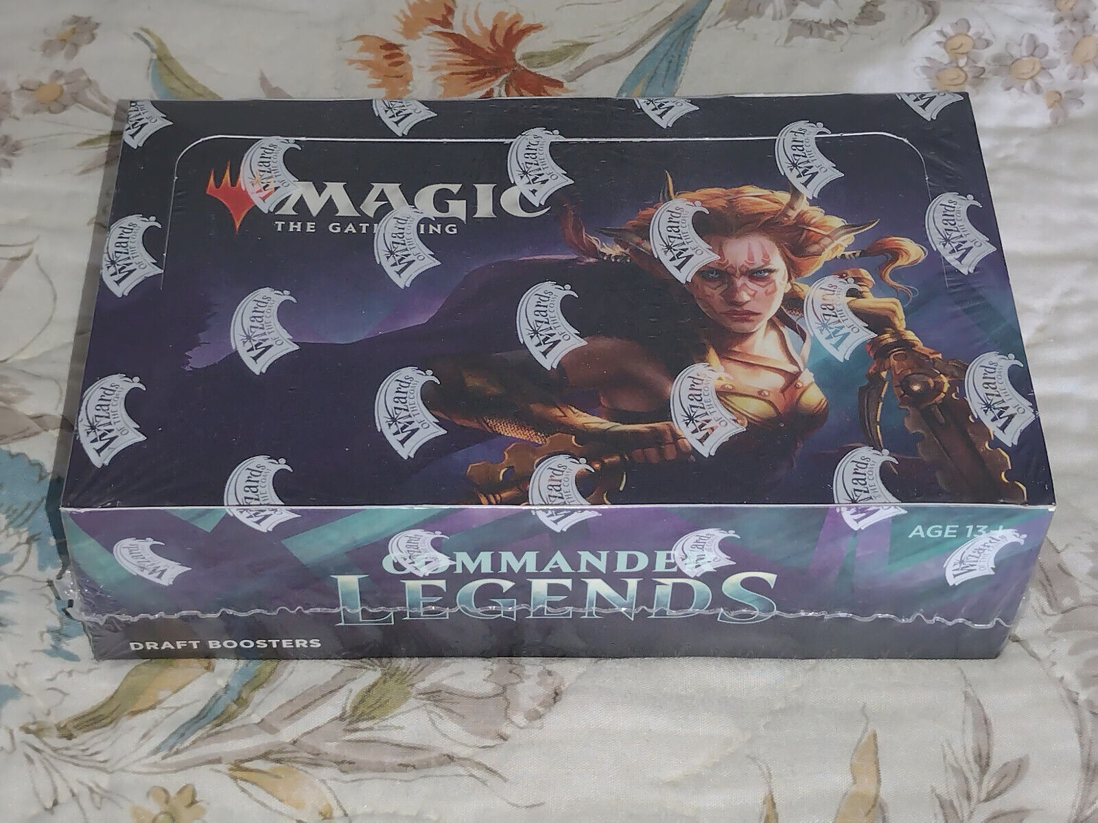  Wizards of The Coast Magic: The Gathering Commander Legends  Draft Booster Box, 24 Booster Packs (480 Cards), 2 Legends Per Pack