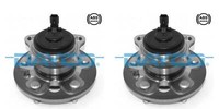 Dayco 2X Radnabe Radlagersatz Hinterachse FüR Toyota Auris E18 NRE15 ZZE15