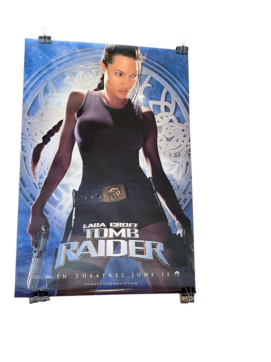 Tomb Raider Movie Poster Angelina Jolie 27in x 40in | eBay