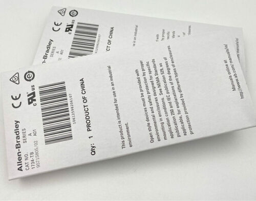 Allen-Bradley 1734-TB SER A POINT I/O Module - New Sealed 2022, Terminal Base Unit