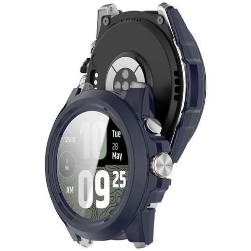 PC + Folia hartowana Etui ochronne Pokrowiec Etui na zegarek Zderzak do Ticwatch Atlas - Zdjęcie 12 z 28