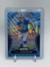 2019 Panini Prizm TJ Hockenson Blue Wave /199 RC #364
