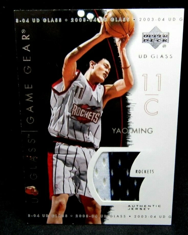 2003-04 UD Glass - Yao Ming #GG-YM for sale | eBay