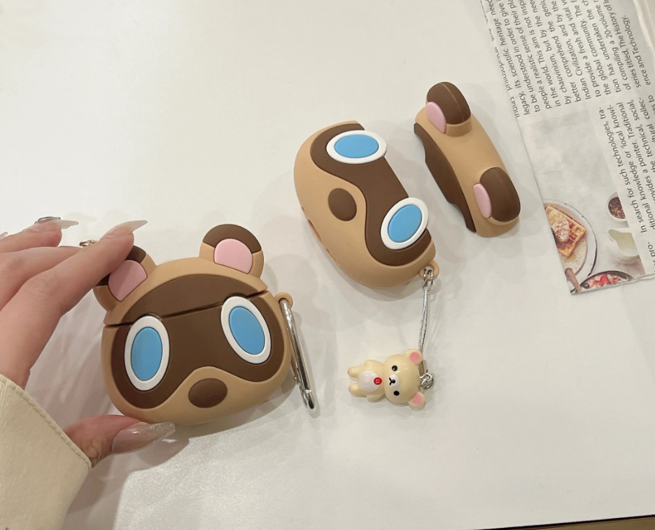 Tom Nook Animal Crossing Airpods Apple Wireless Charging Case For