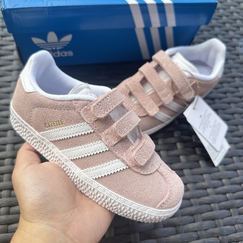 Adidas Gazelle Icey Pink Infant Shoes AH2229 Size 8K | eBay