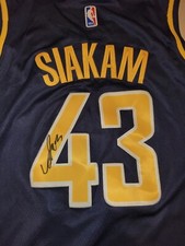 paskal siakam autograph Signed Indiana Pacers Jersey  Proof Photo