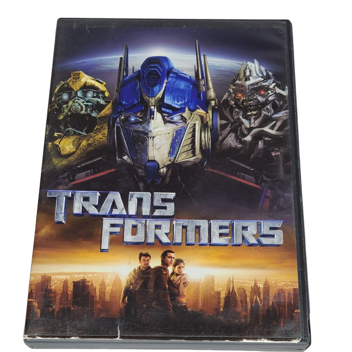 Transformers DVD 2007 Sci-Fi Action Shia LaBeouf Megan Fox Tyrese