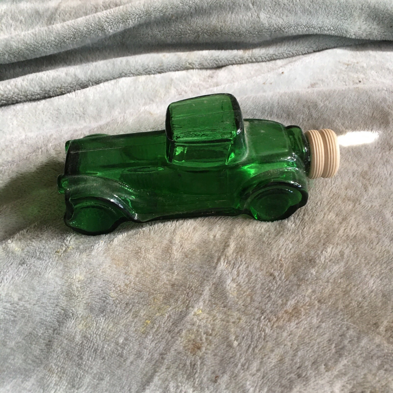 Avon Green Sterling Six II After Shave Cologne Bottle Car