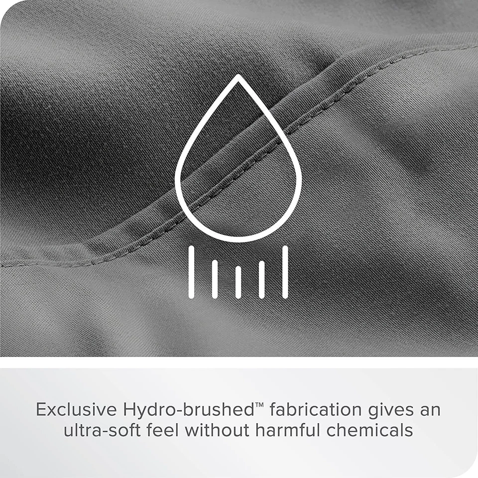 2200TC Hotel Soft 4Pcs Flat Fitted Sheet Set Single/KS/Double/Queen/King/SK Bed - image 3 of 4