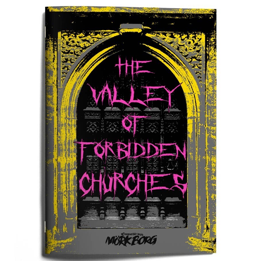 Mork Borg Roleplaying Game RPG The Valley of Forbidden