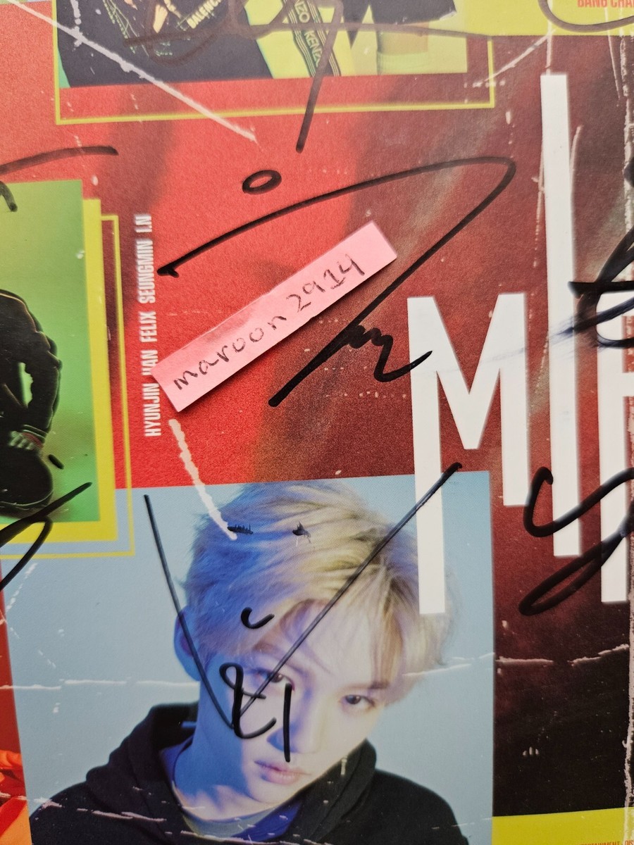 スキズ　サイン入り　MIROH STRAY KIDS Cle 1 Miroh Signed Promo Album Autographed Miroh