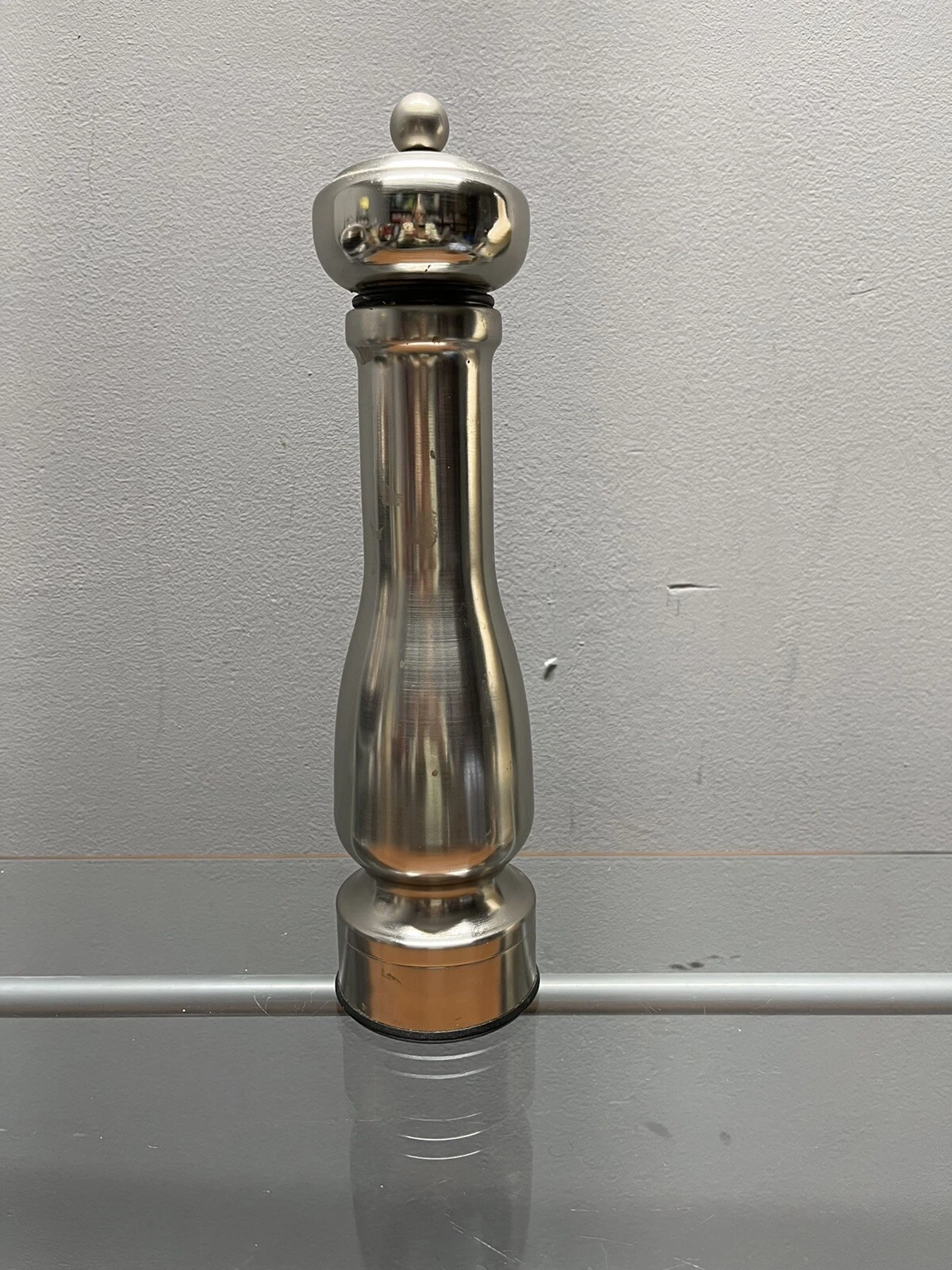 Trudeau Professional Quality Stainless Steel Pepper Mill Grinder 12"