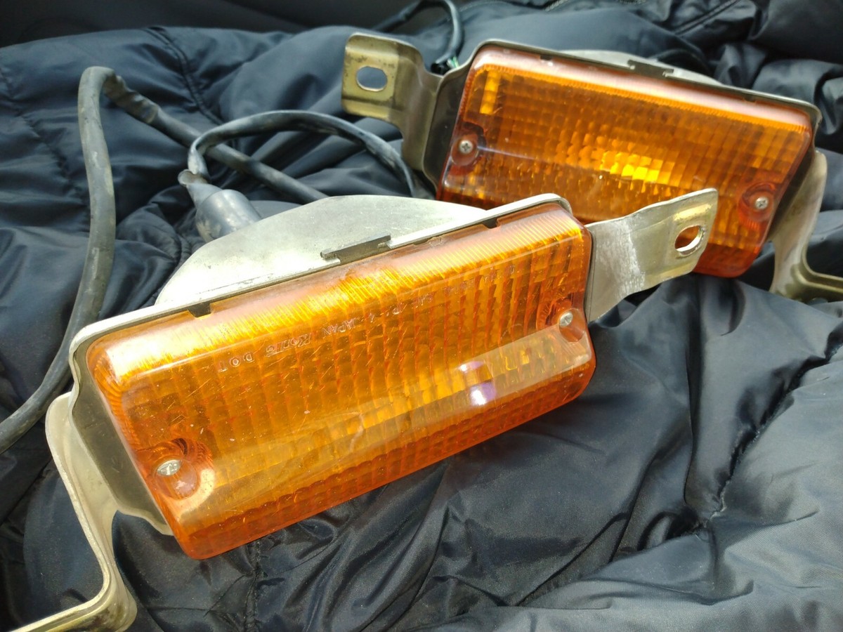 昔のランプ Toyota Corona 1976 front turn Lamp Light right left Mark II 2 | eBay