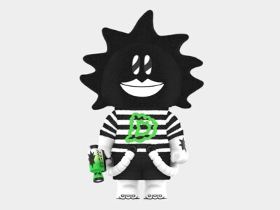 その他 MEGA SPACE MOLLY 400% LALA COMPANY POP MART MEGA SPACE MOLLY 400% LALA COMPANY-DURIAN MAN RADIO