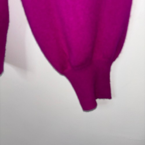 CHARTER CLUB Luxury Cashmere Women's Fuchsia Pink Cardigan Sweater XL - Picture 10 of 15