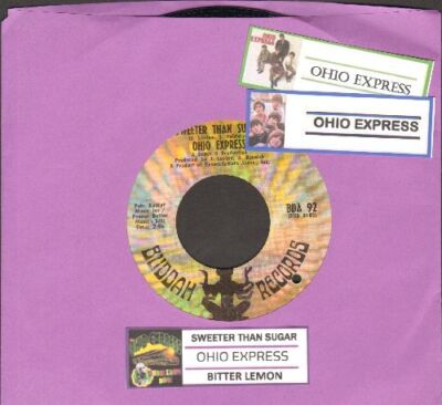 Ohio Express - Sweeter Than Sugar Buddah 92 Vinyl 45 rpm Record