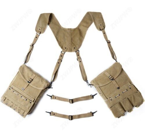 WW2 US Army Medical Bag Canvas Strap First aid kit | eBay