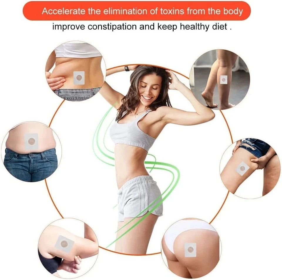 Parche delgado 1/60/90 piezas - pérdida de peso, dieta, desintoxicación, quema grasa - ¡Compra 2, obtén 2 GRATIS! Foto 3 de 4