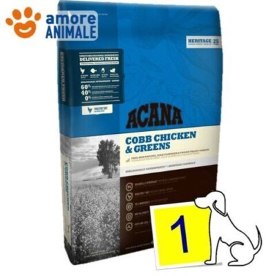 Acana Adult Hund 1/2 Säcke Ab 11,4 KG - X Hunde (Ab Acana Cobb Chiken)