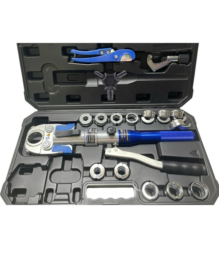 Pressatrice Multistrato e Rame idraulica in  ERGAL  matrici TH - U- V  tipo REMS - Immagine 2 di 4