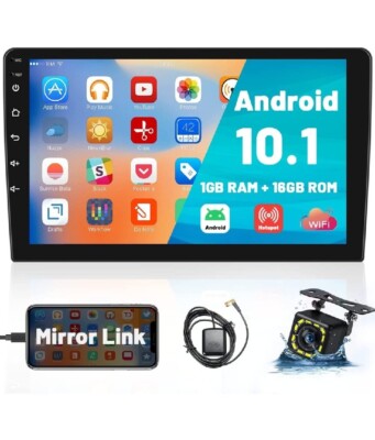 Hikity 10.1 Android Car Stereo Double Din 10.1 Inch Touch Screen Car Radio...
