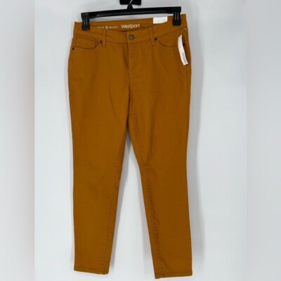 WESTPORT SKINNY MID RISE SIGNATURE GOLD JEANS