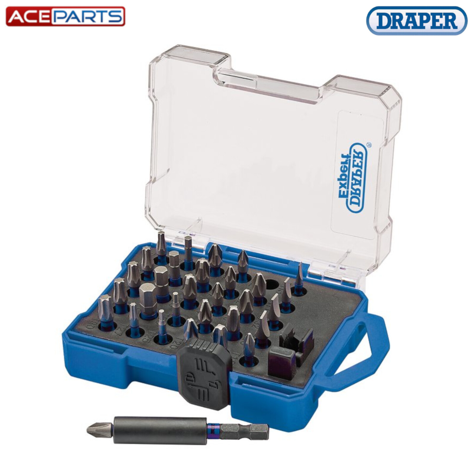 Draper Expert 31 Piece Impact Screwdriver Bit Set - Image 2