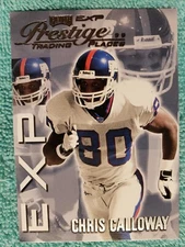 1999 PLAYOFF PRESTIGE EXP CHRIS CALLOWAY #EX59 ATLANTA FALCONS